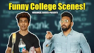 Funny College Scenes ft. Pichi Yakuu | Warangal Diaries