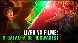 100 DETALHES CORTADOS DA BATALHA DE HOGWARTS NO FILME  HARRY POTTER E AS RELÍQUIAS DA MORTE PT2