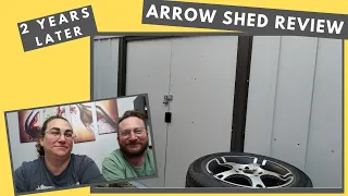 Arrow 8 x 10 DIY Shed Review || Two Years Later