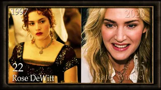 Titanic actors now and before. Актеры Титаника сейчас и раньше.