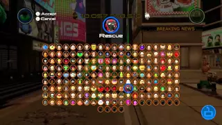 LEGO Marvel's Avengers   All Characters Unlocked Complete Character Grid   Main Game