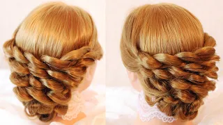 Причёска на косах | Авторские причёски | Лена Роговая | Hairstyles by REM | Copyright © #hairstyles