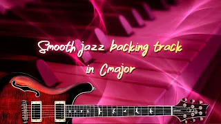 Smooth Jazz Backing Track in C Major / Neo-Soul RnB Groove