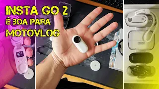 INSTA360 GO 2 A MENOR ACTION CAM DO MUNDO | Áudio & Vídeo #1