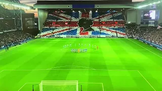 Glasgow Rangers Football Club Respect for HM The Queen