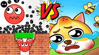 Hide Balls Brain Teasers VS Save The Dog Logic Puzzle Android ios Game