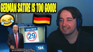 GERMAN SATIRE IS NEXT LEVEL!! Reaction To heute-show (This is what Brexit REALLY means!)