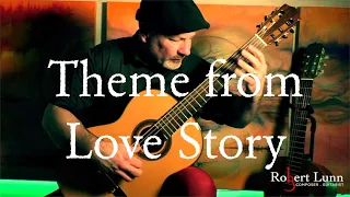 THEME FROM LOVE STORY - Francis Lai - Fingerstyle Guitar