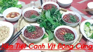 Cách Hãm Tiết Canh Vịt Tiết Đỏ Tươi,Thành Công 100%.Save Blood Duck Soup 100% Success