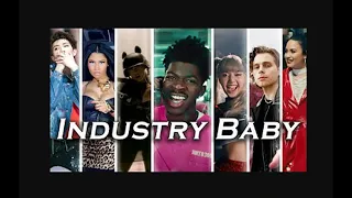 INDUSTRY BABY x The Megamix ft  LISA, Ariana Grande, BTS, BLACKPINK, Nicki Minaj, Demi Lovato(audio)