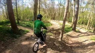 Shredding MTB Freeride Jumps on a 20" Trials bike xD