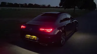 Mercedes CLA coupe interior & exterior lights. (Includes Lightshow)