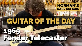 Guitar of the Day: 1969 Fender Telecaster Blonde | Norman's Rare Guitars