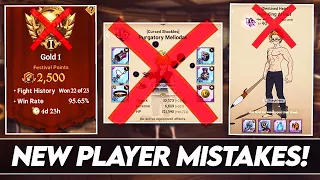 *NEW/RETURNING PLAYERS* Do NOT Make These Mistakes When Starting Grand Cross! (7DS Grand Cross)