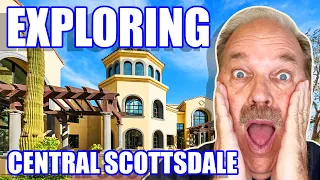 Arizona's Best Neighborhood? Living in Central Scottsdale Arizona Vlog Tour | Scottsdale AZ 2023 |