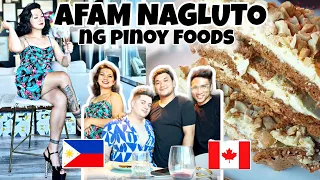 PINOY FOOD NILUTO NG AFAM | IBA ANG BUHAY SA CANADA | BONDING TIME NG MGA PINOY ABROAD