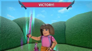 BEATING TEAMERS as DORA in MM2.. (Murder Mystery 2) *Voice Chat*