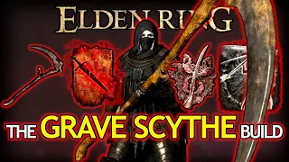 INSANE Damage Scythe Build (Grave Scythe Strength Build) - Elden Ring