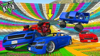 GTA 5 ONLINE 🐷 DEMOLITION DERBY SE CADI ESPLODI 1000% ESTREMO !!! 🐷LTS🐷 DAJE !!