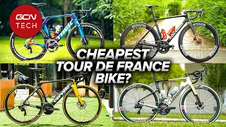 Tour De France Bikes Ranked Cheapest To Most Expensive!