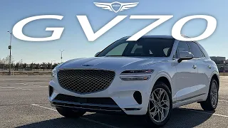 2022 Genesis GV70 2.5T Advanced Review