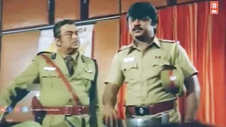 போலீஸ் அதிகாரிகளுக்கு மரியாதை இல்லாமல் போனது காரணம் | Vijayakanth Action Scenes | Tamil Movie Scenes