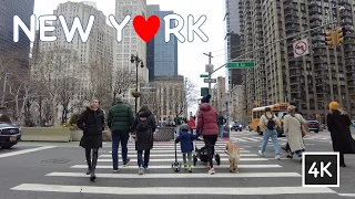 New York City, Midtown Manhattan City Walk Tour, 23rd Street, 3rd Avenue, 4K Travel