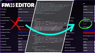 EDIT THE CONTINENT in a Nation | Building A Nation | How To FM23 Pre-Game Editor