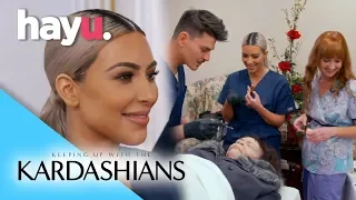 Mortician For A Day | Season 15 | Keeping Up With The Kardashians