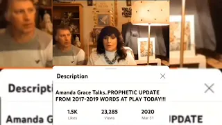 Amanda Grace false prophecy about Pope Francis #amandagrace