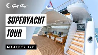 Majesty 120: A Superyacht Tour | Majesty Yachts by Gulf Craft