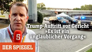 Trump-Auftritt vor Gericht: »Es ist ein unglaublicher Vorgang« | DER SPIEGEL