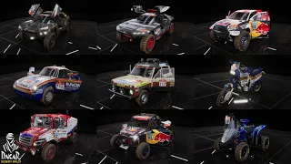 Dakar Desert Rally - All Vehicle Full list (Including DLC & 2023 Update) [4KPS5]