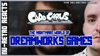 Nu-Retro Reacts - "Caddicarus: Dreamworks Games" I N.R.G