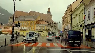 Driving in Brasov (Kronstadt)