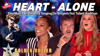 Alone - Heart Cover Song Makes All The Judges Shocked With  Super Beautiful Voice on BGT Audition