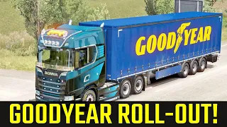 Big Rig Mikey - Goodyear Roll-Out! - Gdansk To Rezekne