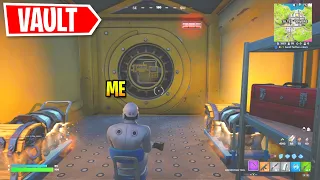 I Got INSIDE The Vault *WITHOUT* Keys And Trolled Players In Fortnite