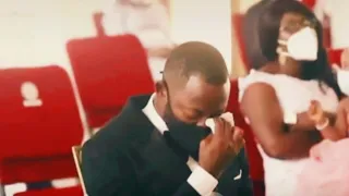 GROOM Can't Stop Crying as BRIDE walks Down the Aisle | Dr. Patrick & Dr. Sheena Adonoo's Wedding