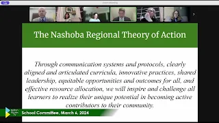Nashoba Reg School Committee Budget Hearing, March 6, 2024