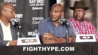 (MUST SEE!) JOSHUA "DUCKING" WILDER DEBATE BETWEEN HOLYFIELD, LEWIS, BOWE, COONEY, AND MORE