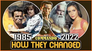 COMMANDO Cast THEN AND NOW 1985 vs 2022 How They Changed