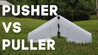 Pusher vs Puller RC plane | FT Versa Wing