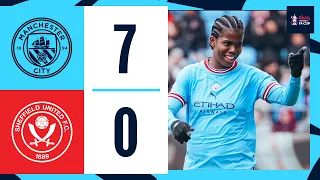 HIGHLIGHTS! MAGNIFICENT SEVEN SEES CITY INTO FA CUP FIFTH ROUND | Man City 7-0 Sheffield United