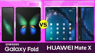 Samsung Galaxy Fold vs Huawei Mate X - What's the Best Foldable Smartphone?