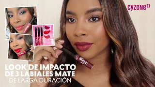 Look de impacto con 3 Labiales Mate Studio Look | Cyzone