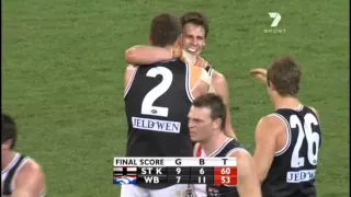 St Kilda vs Western Bulldogs - 2009 1st Preliminary Final - Final Minutes and Post-Match
