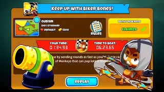 How To Do The Keep Up With Biker Bones! Quest in Bloons TD 6