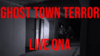GHOST TOWN TERROR LIVE QNA WITH TIM WOOD - ASK ME ANYTHING