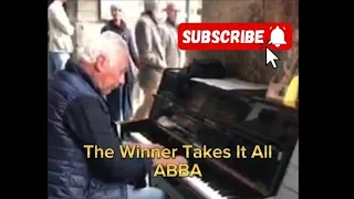 Old Man Playing ABBA - The Winner Takes It All #piano